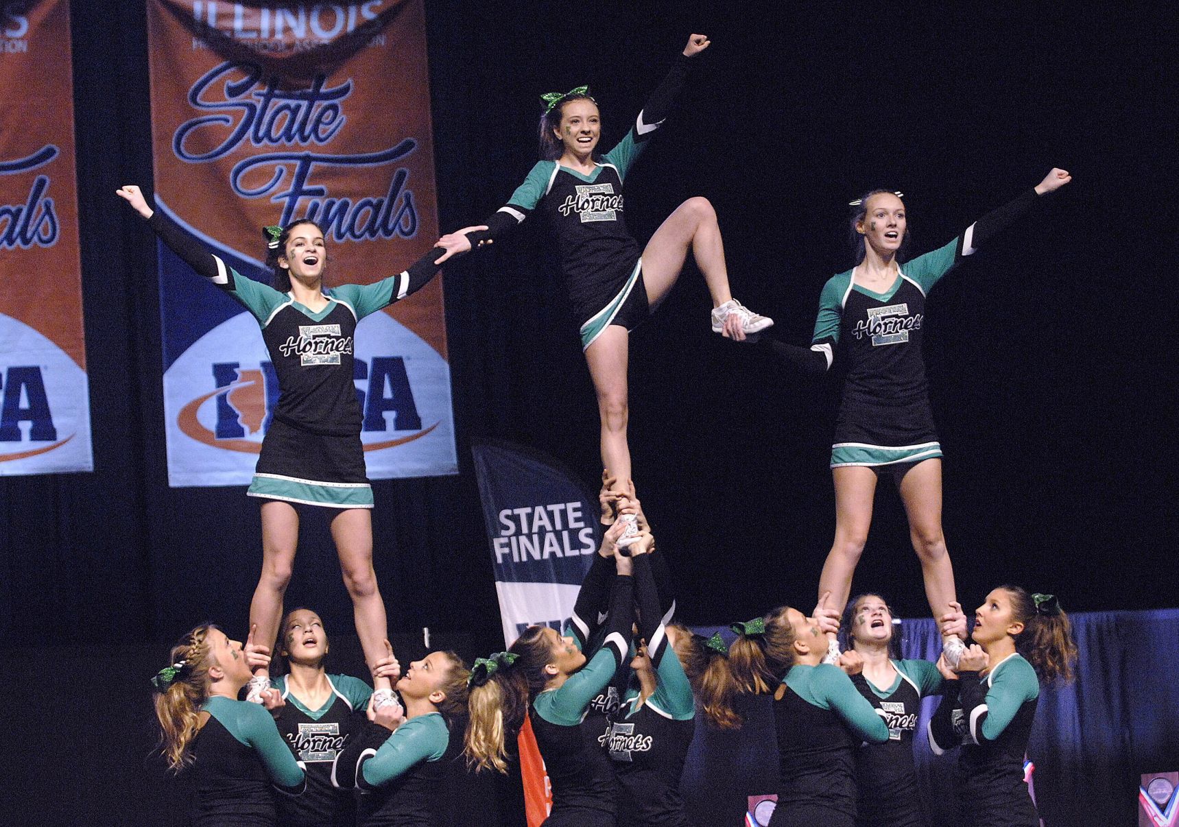 1. IHSA Competitive Cheerleading State Finals